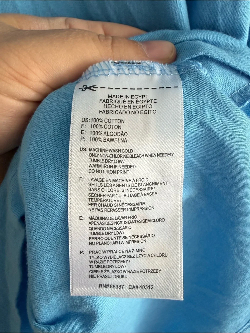 Adidas Golf Men’s Light Blue Logo Crew Neck T-Shirt - Size XL